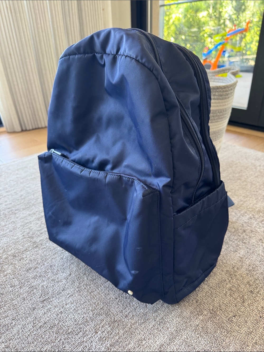 STATE Bags Lorimer Diaper Backpack Navy | Changing Mat Included